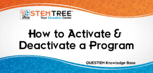 Activate/Inactivate an Enrollment Program
