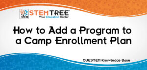 Add a Program to a Camp Enrollment Plan